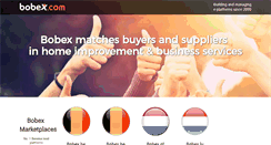 Desktop Screenshot of bobex.com