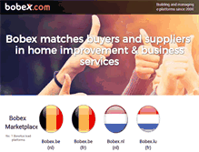 Tablet Screenshot of bobex.com